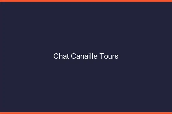 Chat Canaille Tours