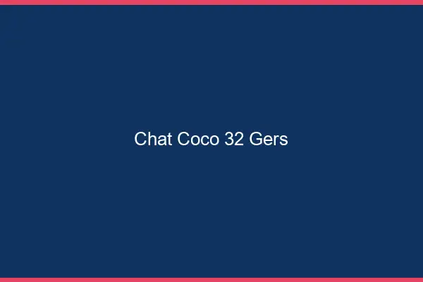 Chat Coco Gers
