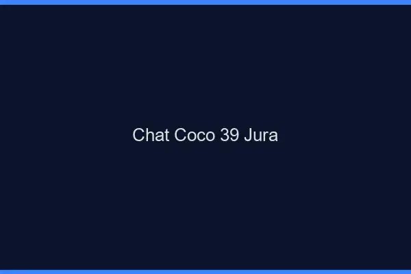 Chat Coco Jura