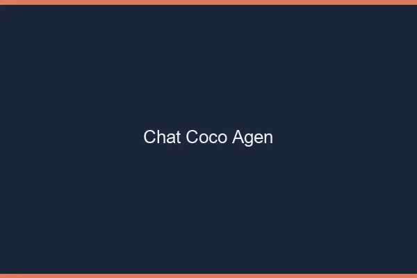 Chat Coco Agen