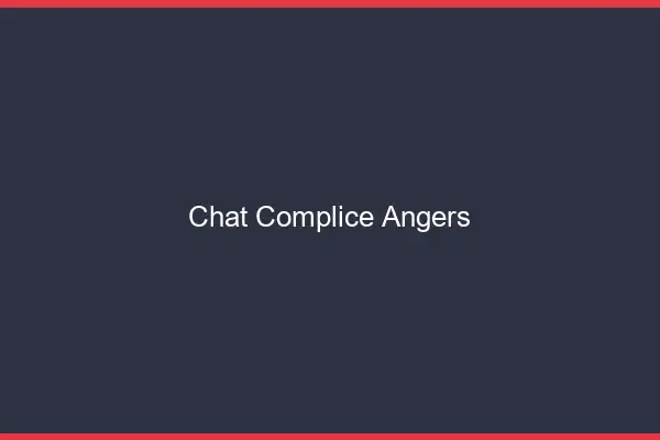 Chat Complice Angers