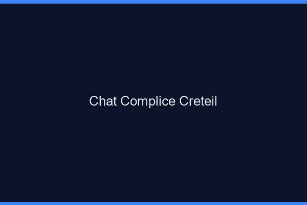 Chat Complice Créteil