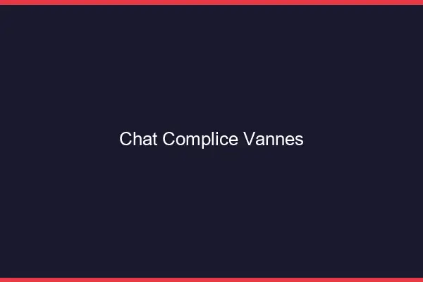Chat Complice Vannes
