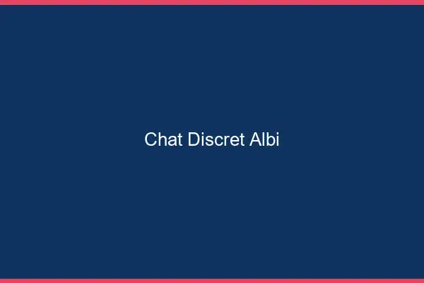 Chat Discret Albi