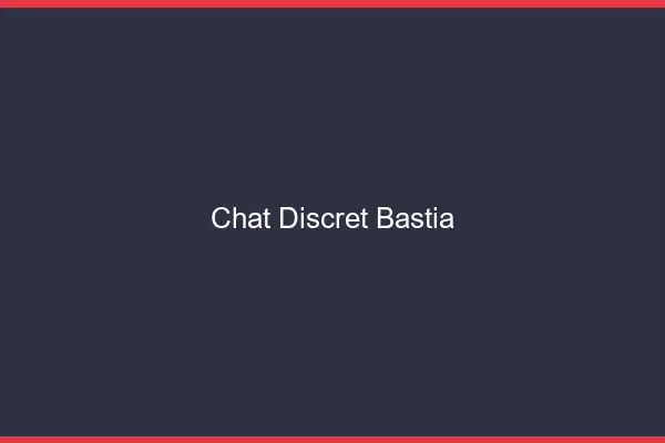 Chat Discret Bastia