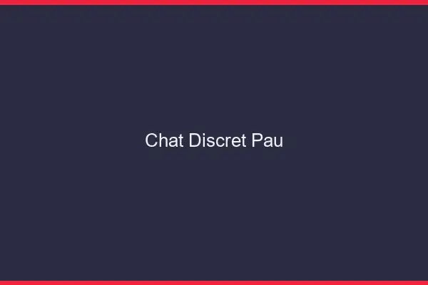 Chat Discret Pau