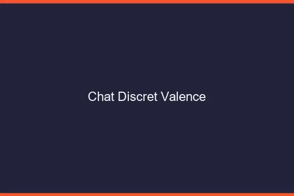 Chat Discret Valence