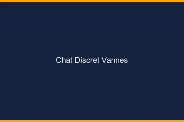 Chat Discret Vannes