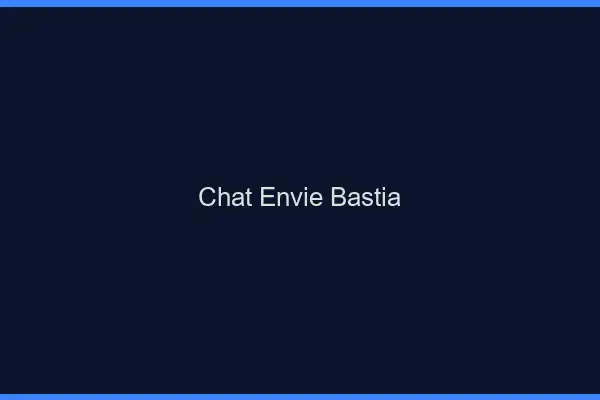 Chat Envie Bastia