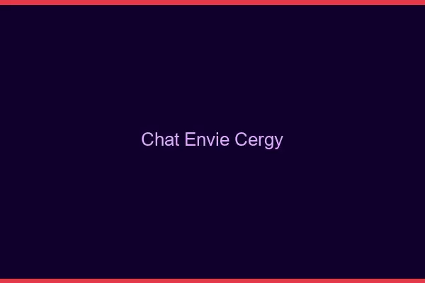 Chat Envie Cergy