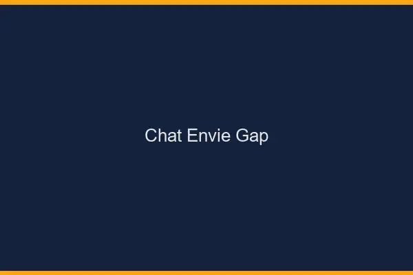 Chat Envie Gap