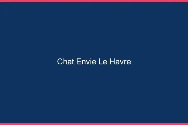 Chat Envie Le Havre