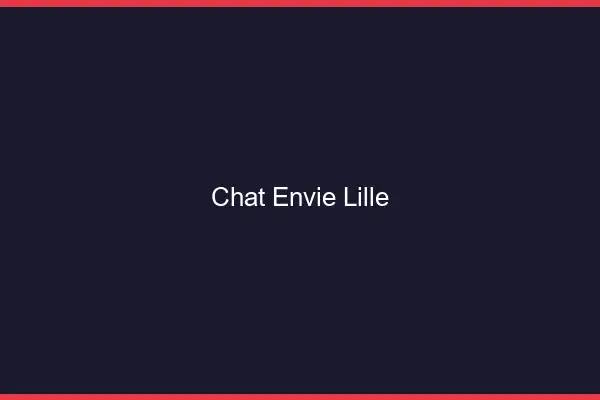 Chat Envie Lille