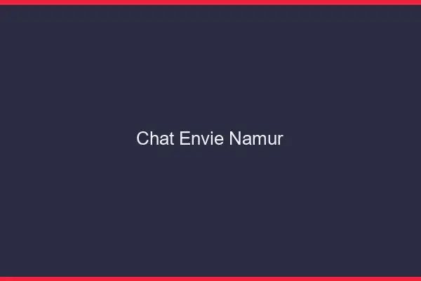 Chat Envie Namur