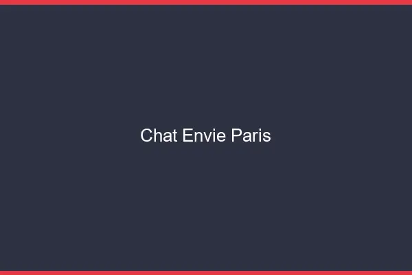 Chat Envie Paris