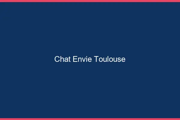 Chat Envie Toulouse