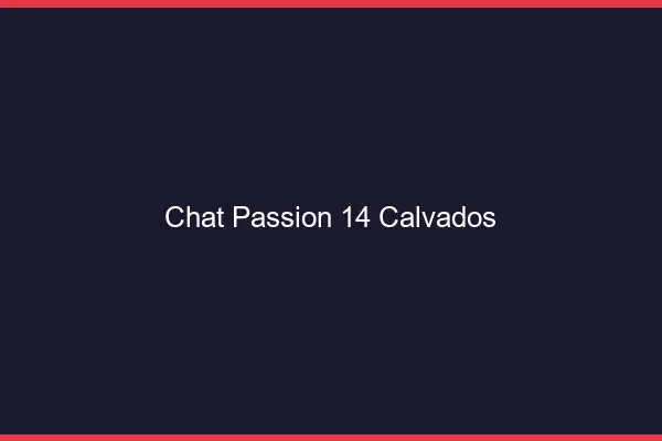 Chat Passion Calvados