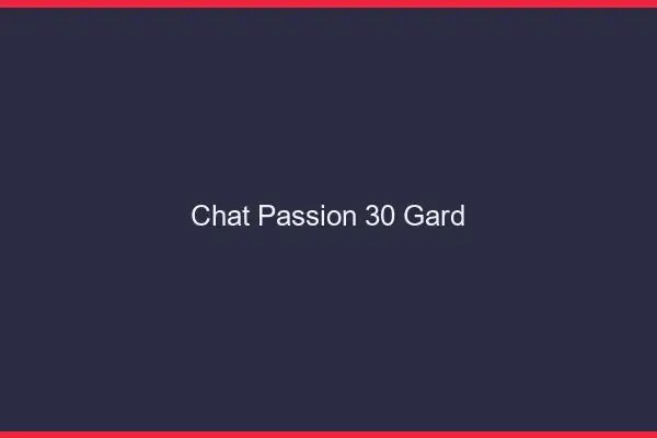 Chat Passion Gard