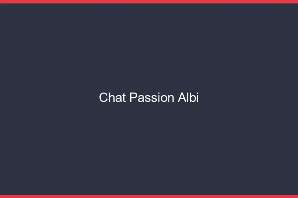 Chat Passion Albi
