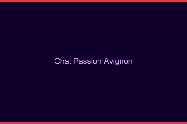 Chat Passion Avignon