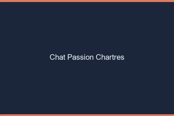 Chat Passion Chartres