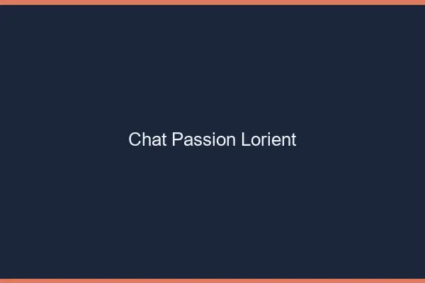 Chat Passion Lorient
