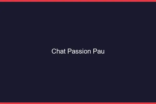 Chat Passion Pau