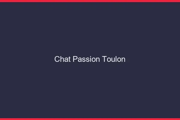 Chat Passion Toulon