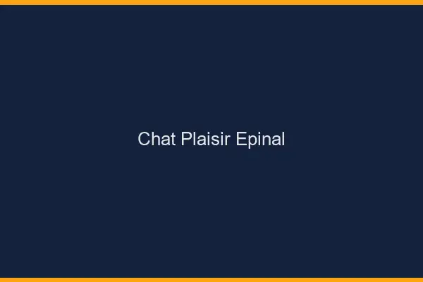Chat Plaisir Épinal