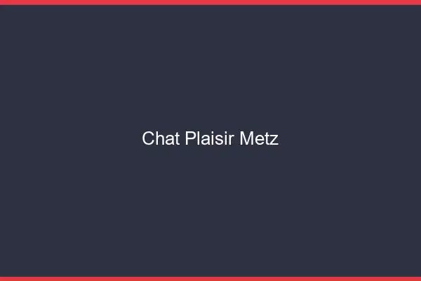 Chat Plaisir Metz