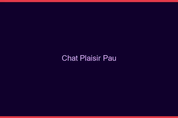 Chat Plaisir Pau