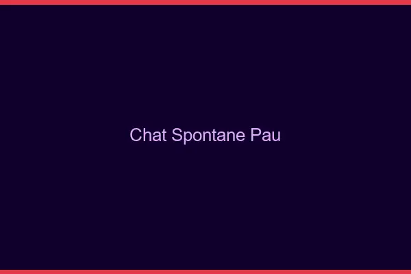 Chat Spontané Pau