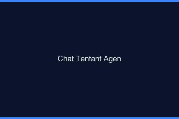 Chat Tentant Agen