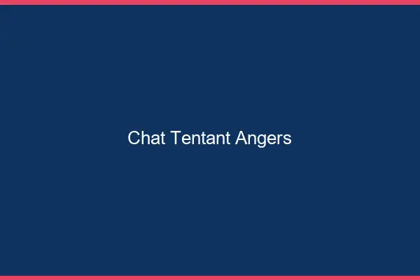 Chat Tentant Angers