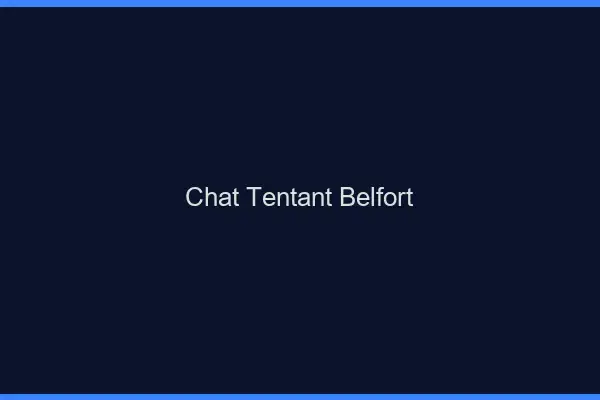 Chat Tentant Belfort