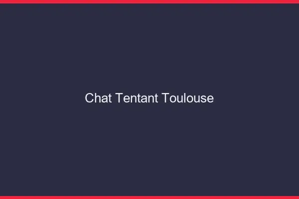 Chat Tentant Toulouse