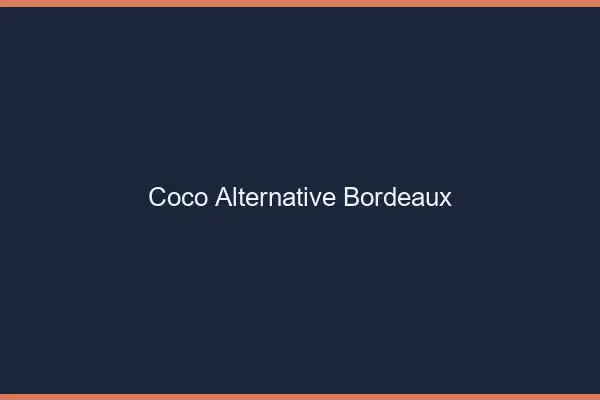 Coco Alternative Bordeaux