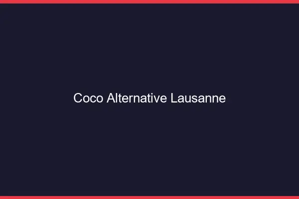 Coco Alternative Lausanne