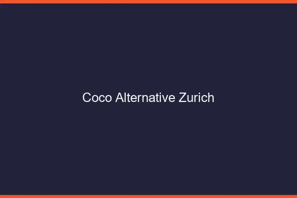 Coco Alternative Zurich
