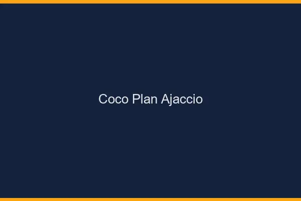 Coco Plan Ajaccio