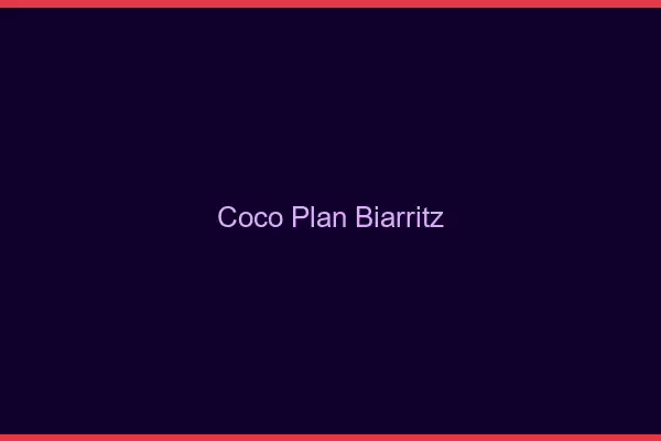 Coco Plan Biarritz