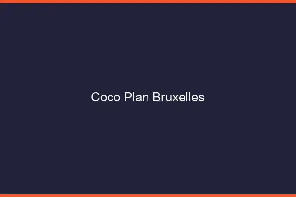 Coco Plan Bruxelles