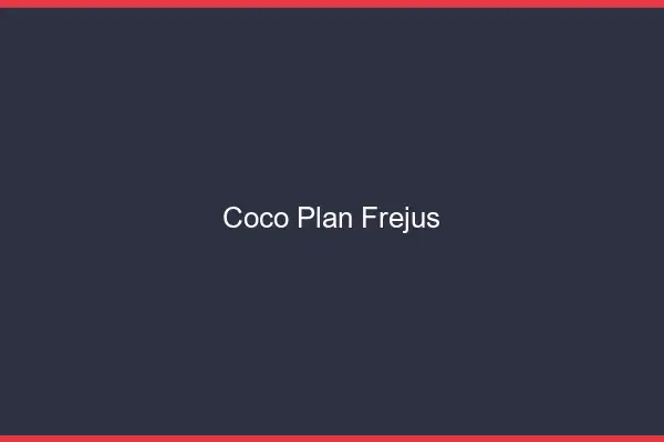Coco Plan Fréjus