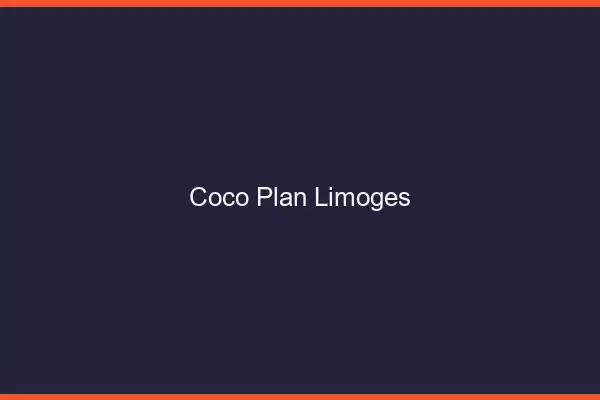 Coco Plan Limoges