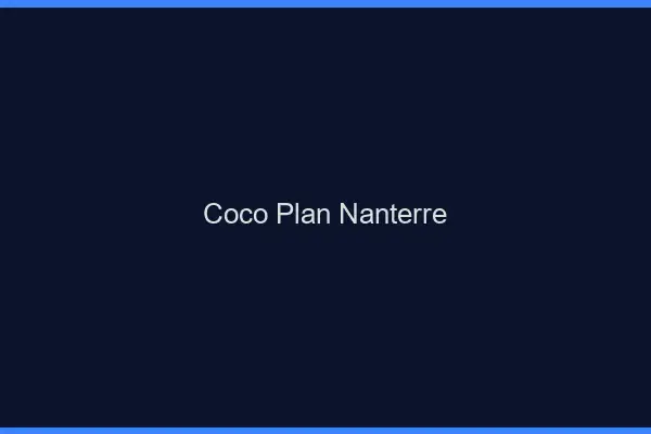 Coco Plan Nanterre