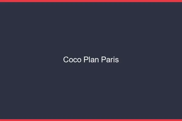 Coco Plan Paris