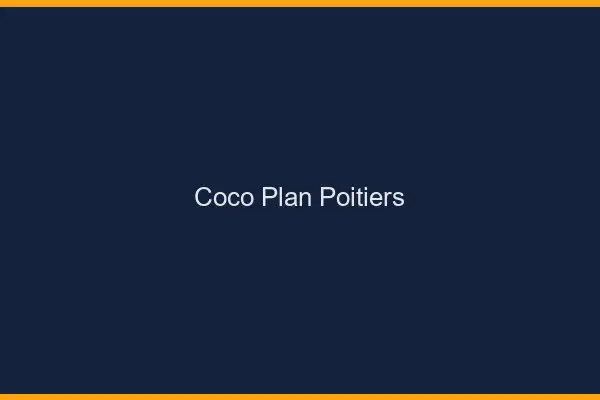 Coco Plan Poitiers