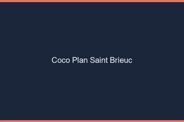 Coco Plan Saint-Brieuc