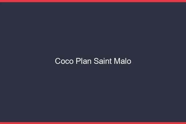 Coco Plan Saint-Malo