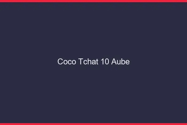 Coco Tchat Aube
